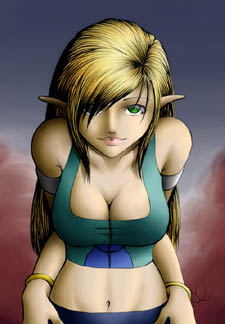 night elf girl